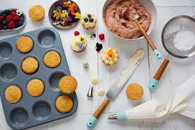 Baked goods on counter
